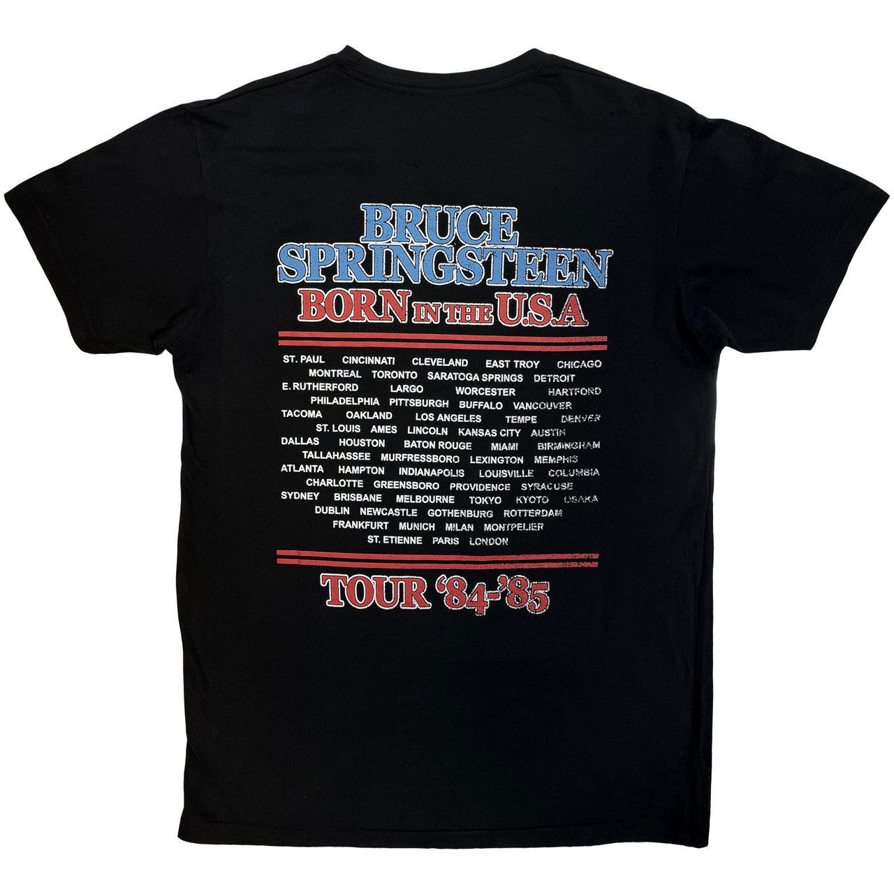 BRUCE SPRINGSTEEN Carbon T-Shirt, E Street Tour &