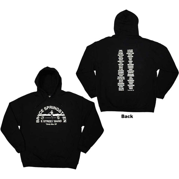 BRUCE SPRINGSTEEN Attractive Hoodie, Tour ‘23 Leaning Car