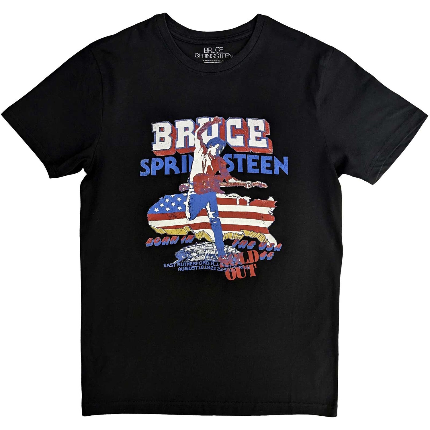 BRUCE SPRINGSTEEN Attractive T-Shirt, Born In The USA &