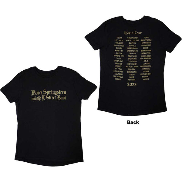 BRUCE SPRINGSTEEN Attractive T-Shirt, Tour ‘23 Religious