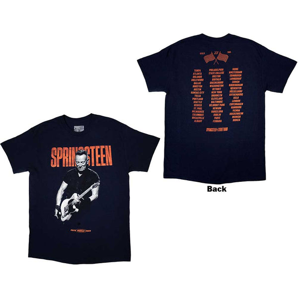BRUCE SPRINGSTEEN Attractive T-Shirt, Tour ‘23 Guitar