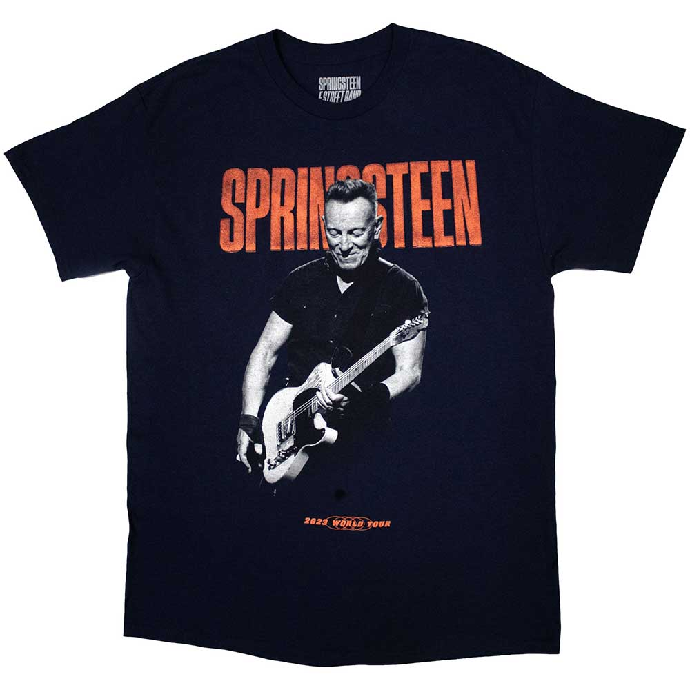 BRUCE SPRINGSTEEN Attractive T-Shirt, Tour ‘23 Guitar