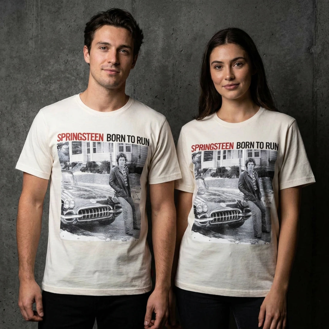 BRUCE SPRINGSTEEN Premium T-Shirt, Born To Run