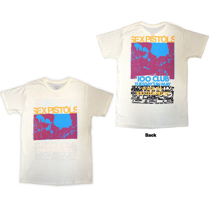 THE SEX PISTOLS Attractive T-Shirt, 100 Club