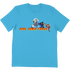 Soul Sonic Force Running Logo T-Shirt in Blue