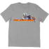 Soul Sonic Force Running Logo T-Shirt in Heather Grey