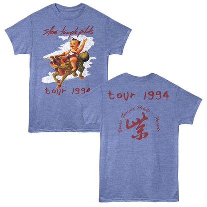 STONE TEMPLE PILOTS Eye-Catching T-Shirt, TOUR 1994