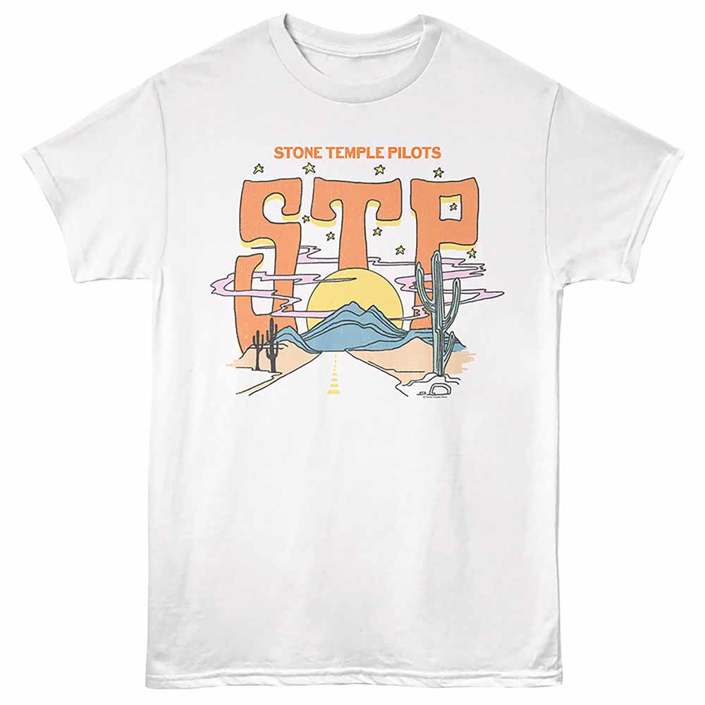 STONE TEMPLE PILOTS Eye-Catching T-Shirt, DESERT SCENE