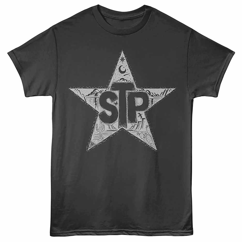 STONE TEMPLE PILOTS Eye-Catching T-Shirt, DESERT STAR
