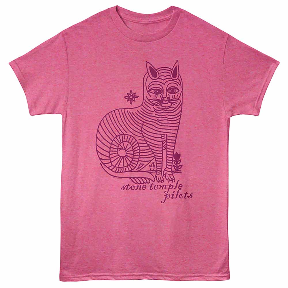 STONE TEMPLE PILOTS Eye-Catching T-Shirt, STRIPED CAT