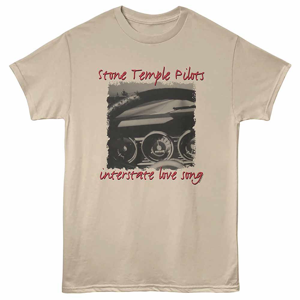 STONE TEMPLE PILOTS Eye-Catching T-Shirt, INTERSTATE LOVE SONG