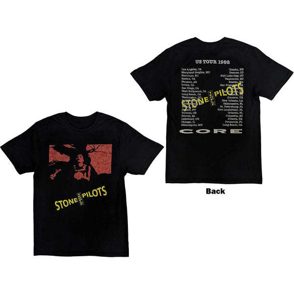 STONE TEMPLE PILOTS Attractive T-Shirt, Core US Tour '92