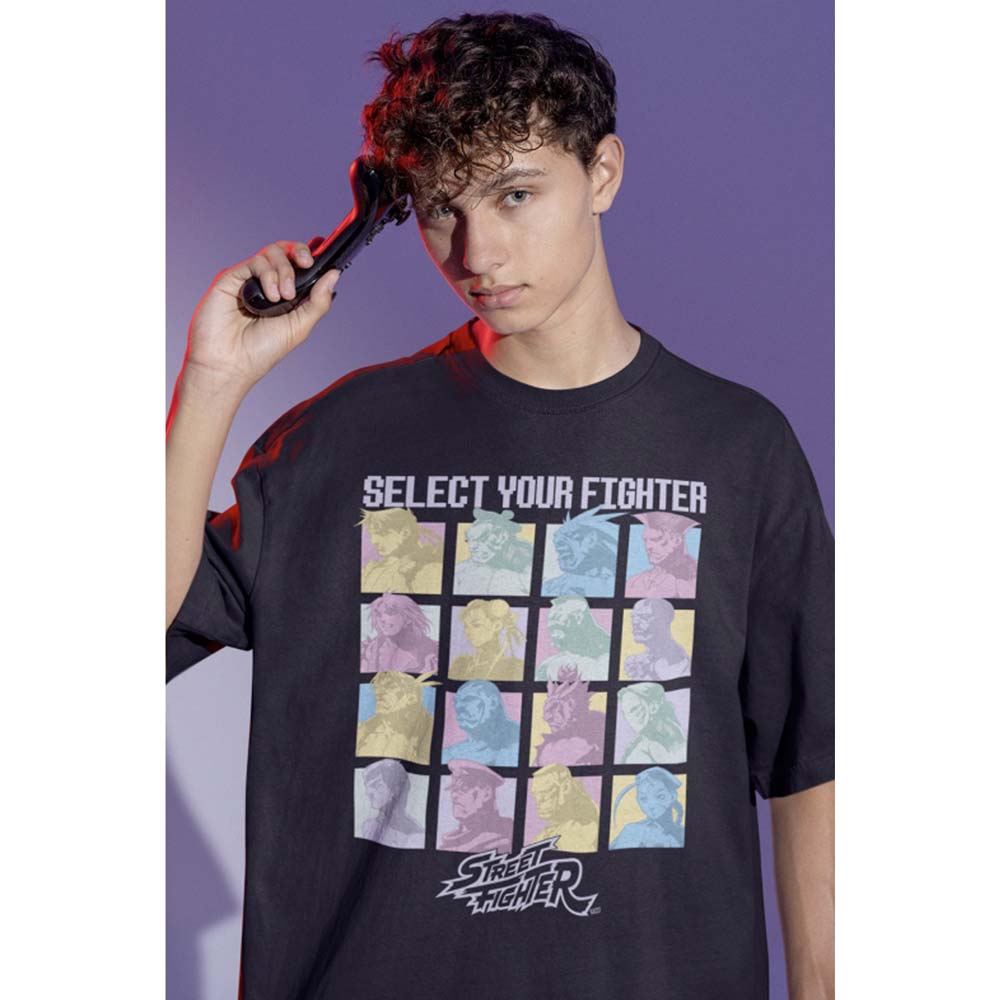 STREET FIGHTER Brave T-Shirt, Select Your Fighter