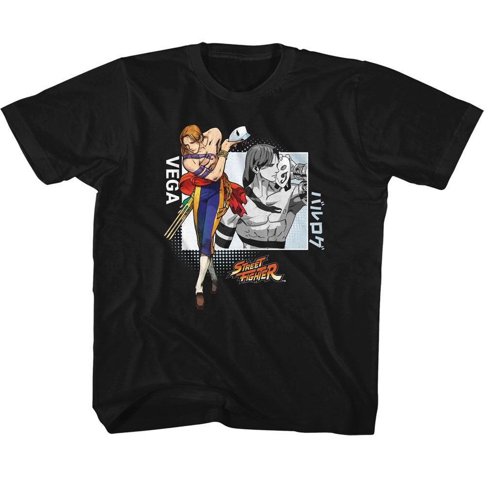 STREET FIGHTER Kids T-Shirt, STREET FIGHTER VEGA