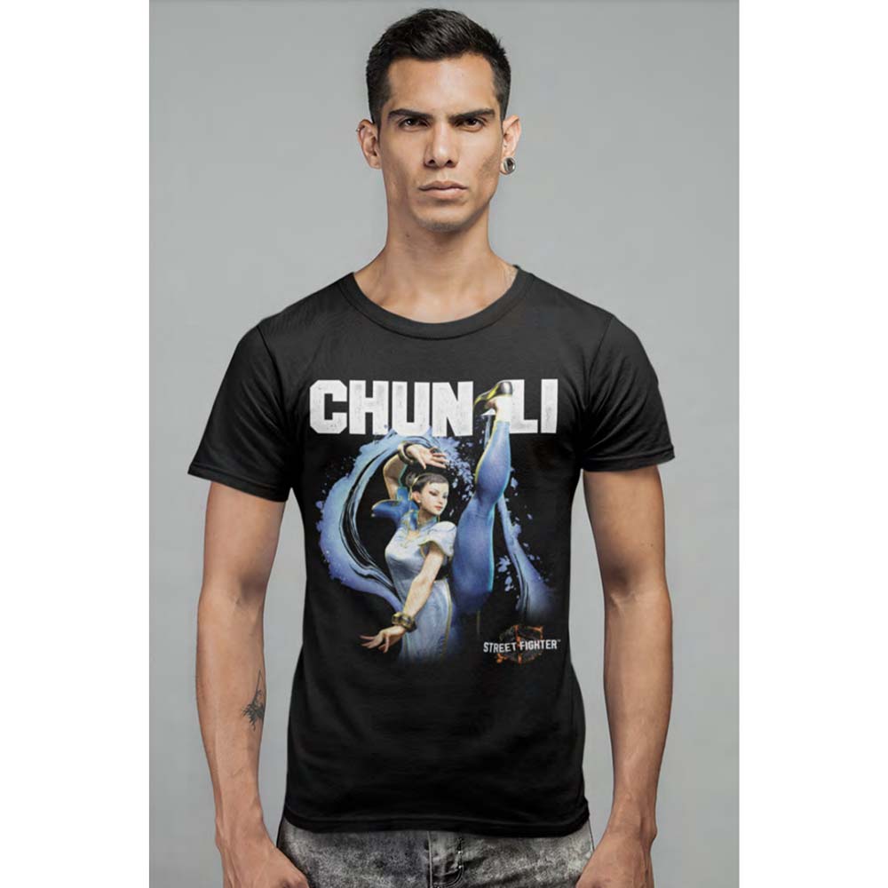 STREET FIGHTER Brave T-Shirt, Chun Li Character