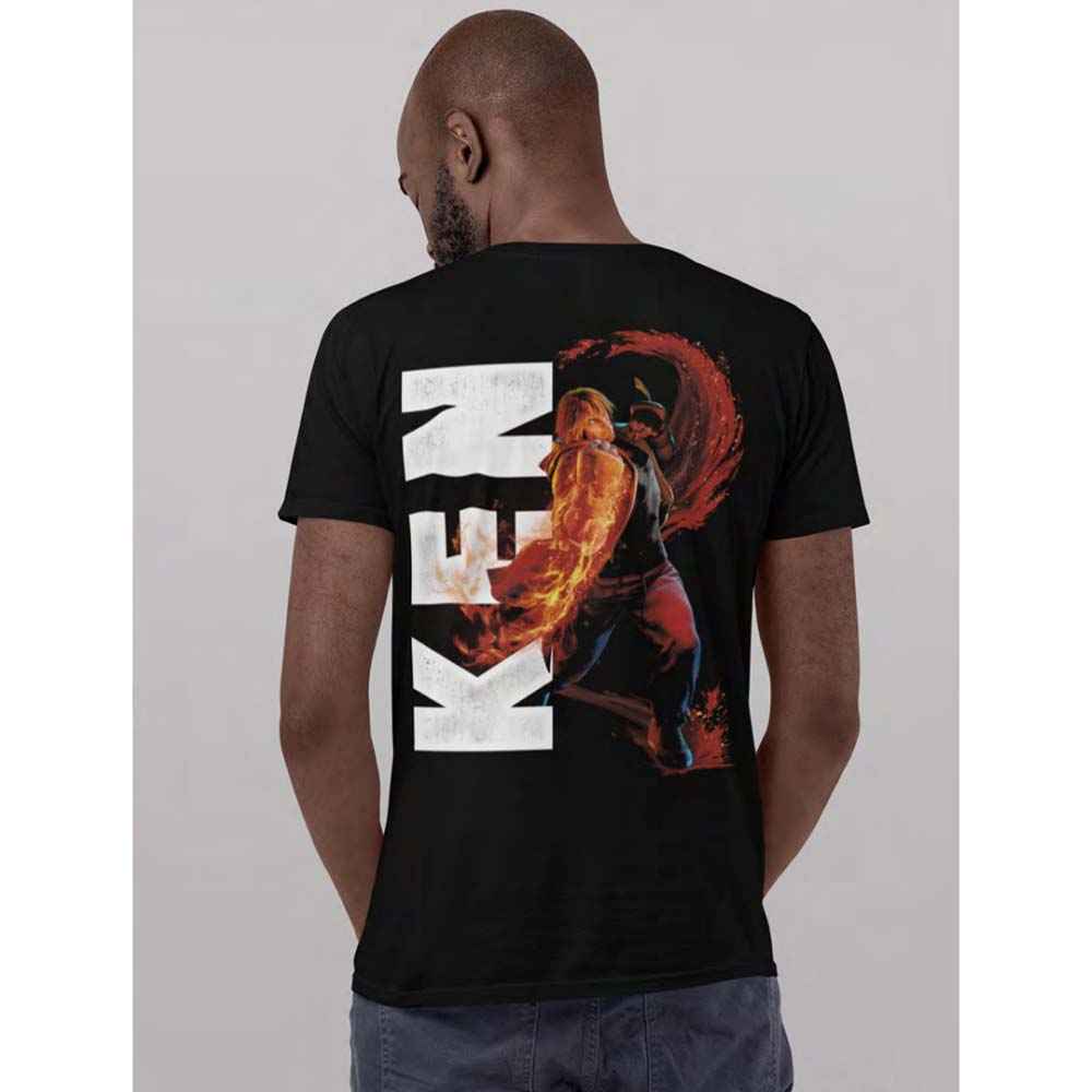 STREET FIGHTER Brave T-Shirt, KEN CHARACTER