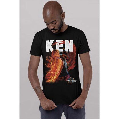 STREET FIGHTER Brave T-Shirt, KEN CHARACTER