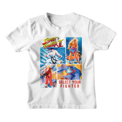 STREET FIGHTER Eye-Catching T-Shirt, FOUR PHOTOS SELECT YOUR FIGHTER