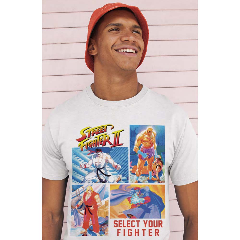 STREET FIGHTER Brave T-Shirt, 4 Photos Select Your Fighter