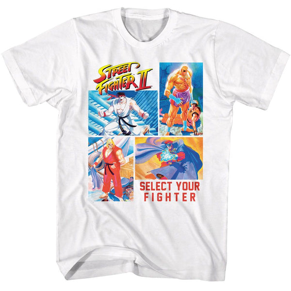STREET FIGHTER Brave T-Shirt, 4 Photos Select Your Fighter