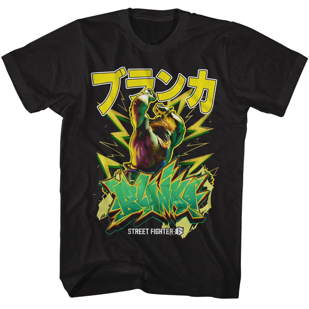 STREET FIGHTER Brave T-Shirt, Blanka Graffiti