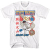 STREET FIGHTER Brave T-Shirt, Round One Comic Wo White