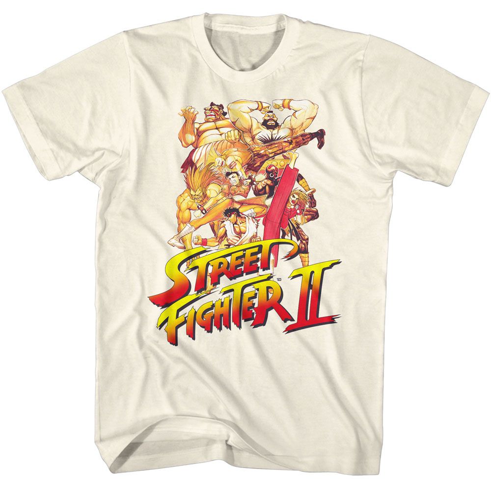 STREET FIGHTER Eye-Catching T-Shirt, SO MANY POSES