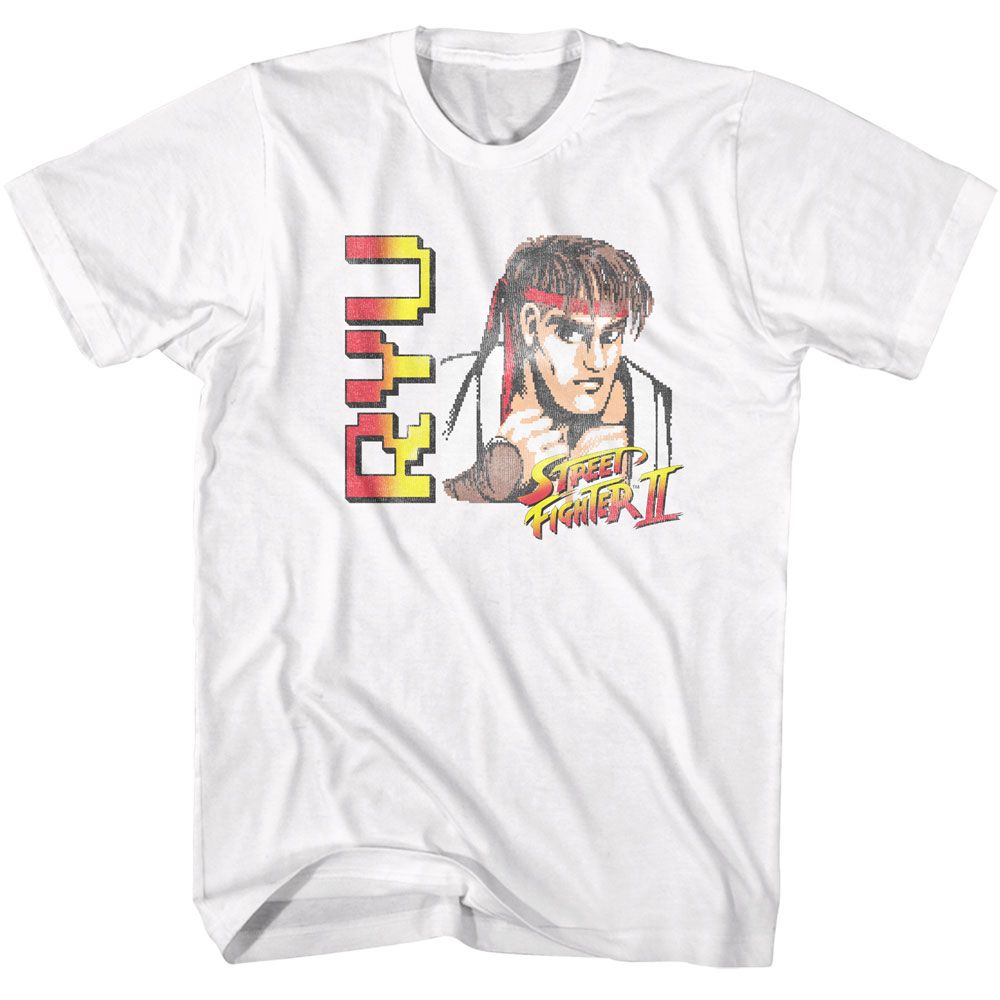 STREET FIGHTER Eye-Catching T-Shirt, STREET FIGHTER RYU