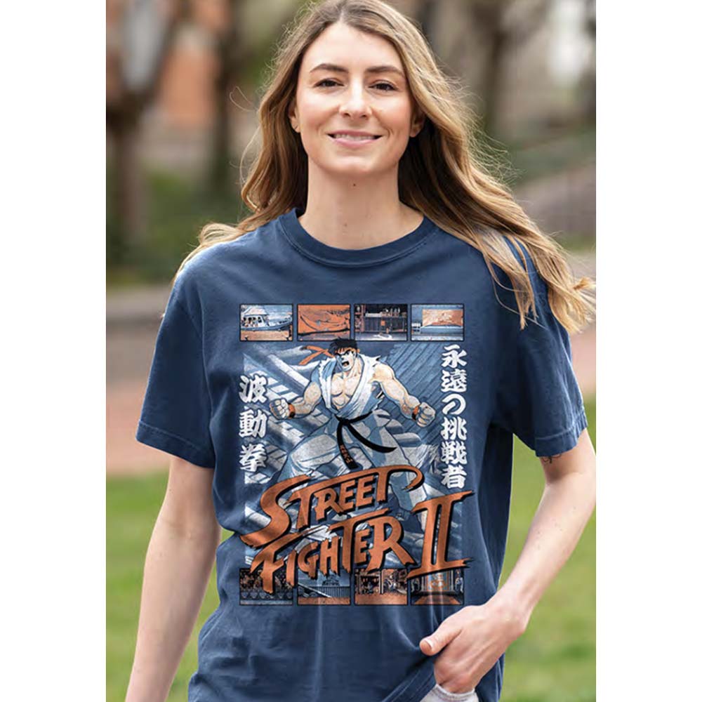 STREET FIGHTER Garment Dye T-Shirt, RYU