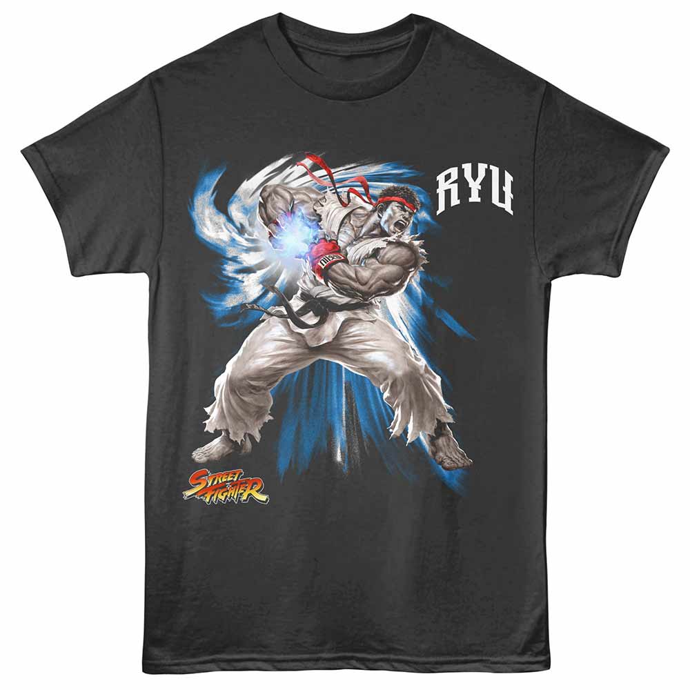 STREET FIGHTER Eye-Catching T-Shirt, RYU