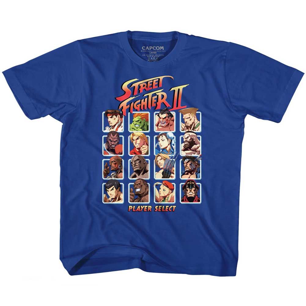 STREET FIGHTER Eye-Catching T-Shirt, SUPER TURBO HD SELECT