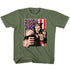 STREET FIGHTER Eye-Catching T-Shirt, GUILE WITH FLAG