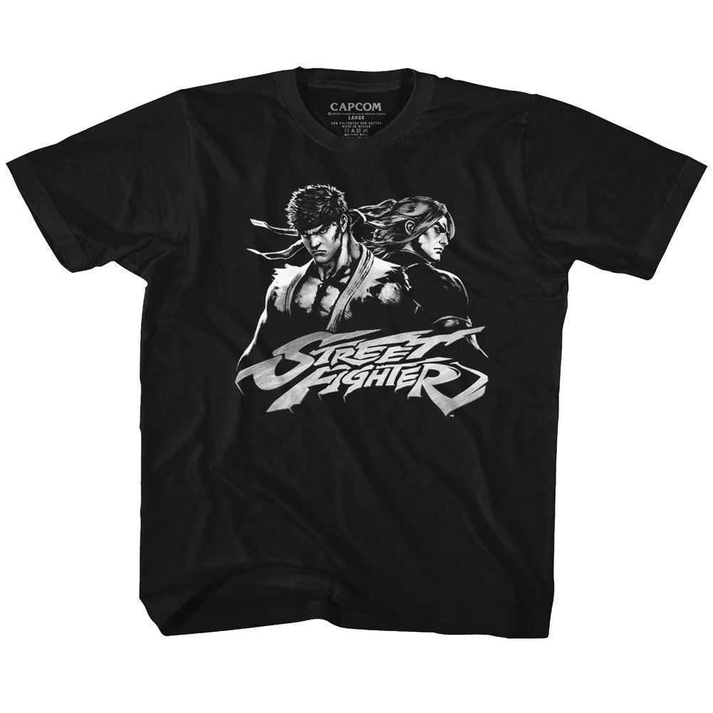 STREET FIGHTER Eye-Catching T-Shirt, TWO DUDES