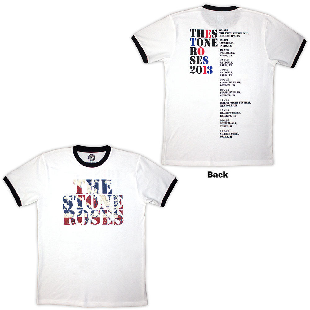 THE STONE ROSES Attractive T-Shirt, 2013 Tour