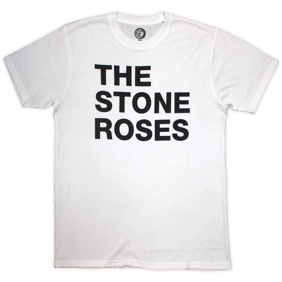 THE STONE ROSES Attractive T-Shirt, Left Justified Text