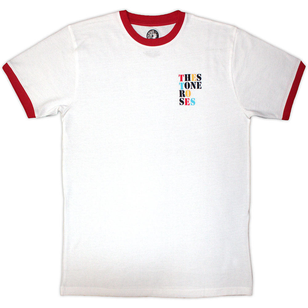 THE STONE ROSES Attractive T-Shirt, Side Text