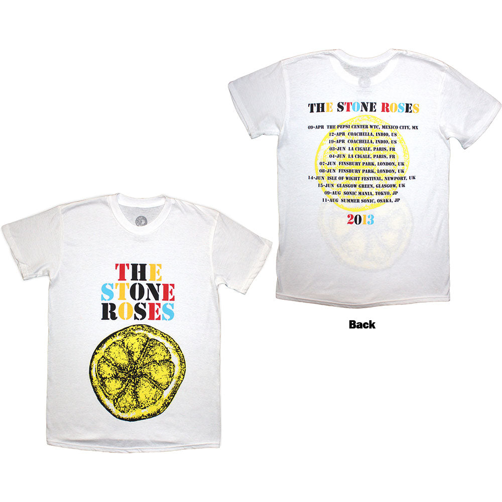 THE STONE ROSES Attractive T-Shirt, Tour 2013