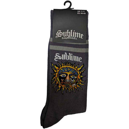 SUBLIME Unisex Ankle Socks, Yellow Sun