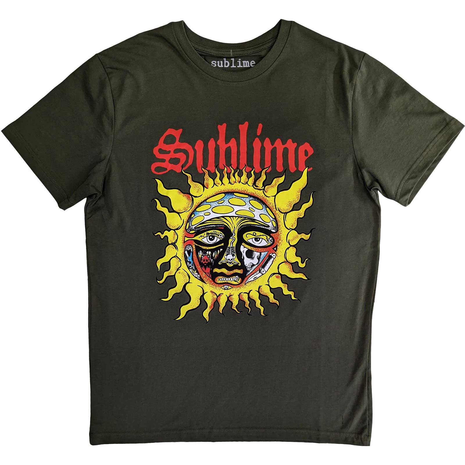 SUBLIME Attractive T-Shirt, Yellow Sun