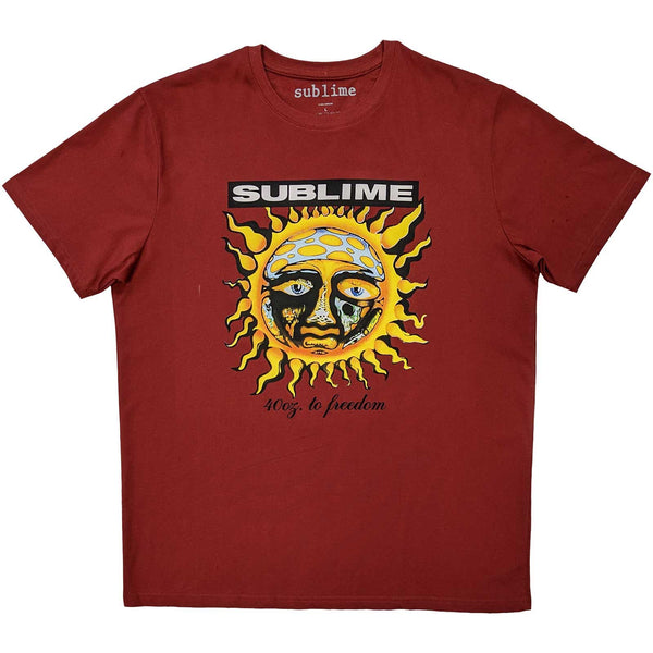 SUBLIME Attractive T-Shirt, 40 oz of Freedom