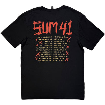 SUM 41 Attractive T-Shirt, Tour &
