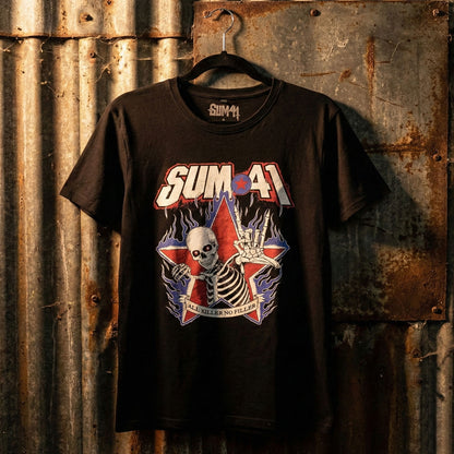 SUM 41 Carbon T-Shirt, All Killer No Filler Skeleton