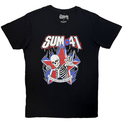 SUM 41 Carbon T-Shirt, All Killer No Filler Skeleton