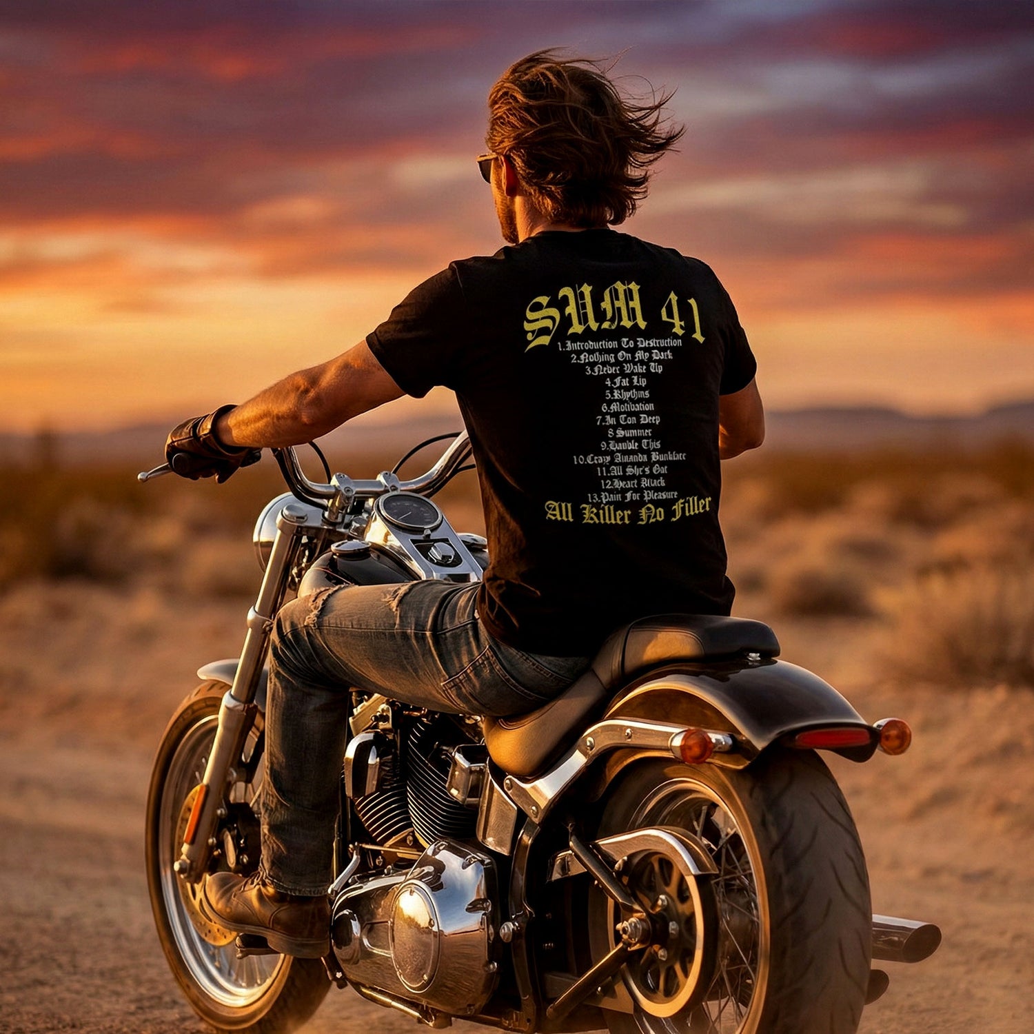 SUM 41 Carbon T-Shirt, All Killer No Filler Tracklist