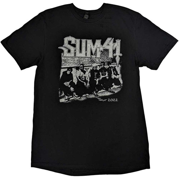 SUM 41 Attractive T-Shirt, Band Photo European Tour 2022