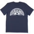 Sun Records Half Circle Logo T-Shirt In Navy