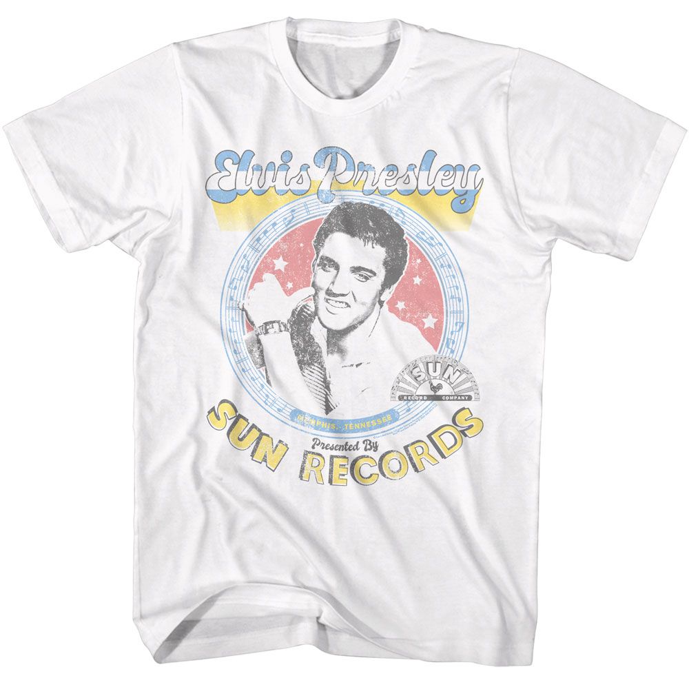 SUN RECORDS Eye-Catching T-Shirt, Elvis Presented