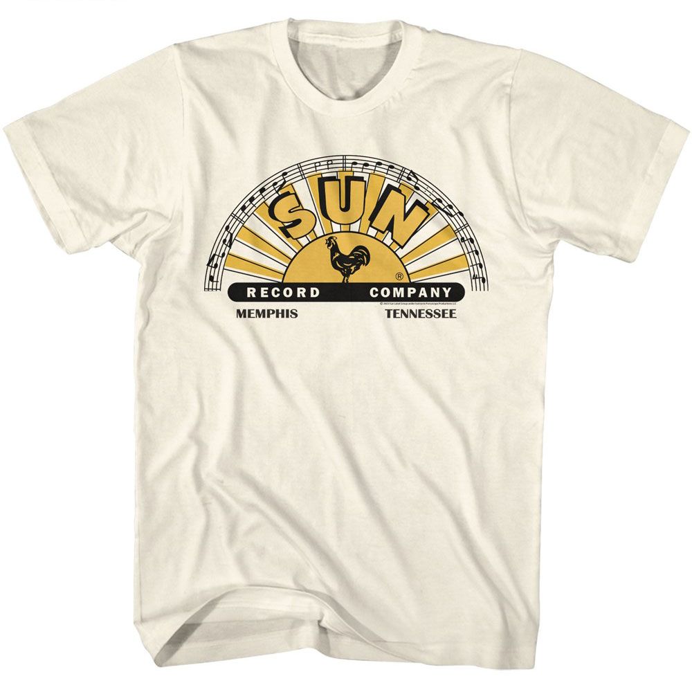 SUN RECORDS Eye-Catching T-Shirt, Logo