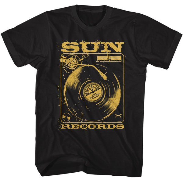 SUN RECORDS Eye-Catching T-Shirt, Record Player