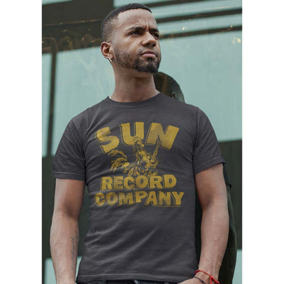 SUN RECORDS Eye-Catching T-Shirt, Rooster with Logo